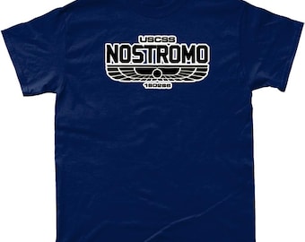 Camiseta unisex de la película Alien: La nave Nostromo