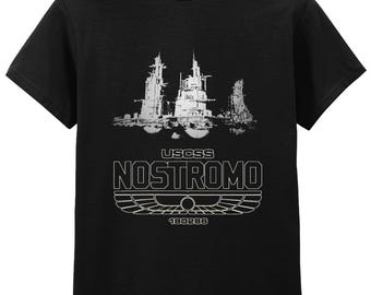 Camiseta unisex de la película Alien: USCSS Nostromo