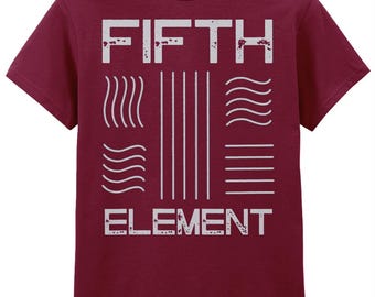 Fifth Element Symbols Unisex T-shirt