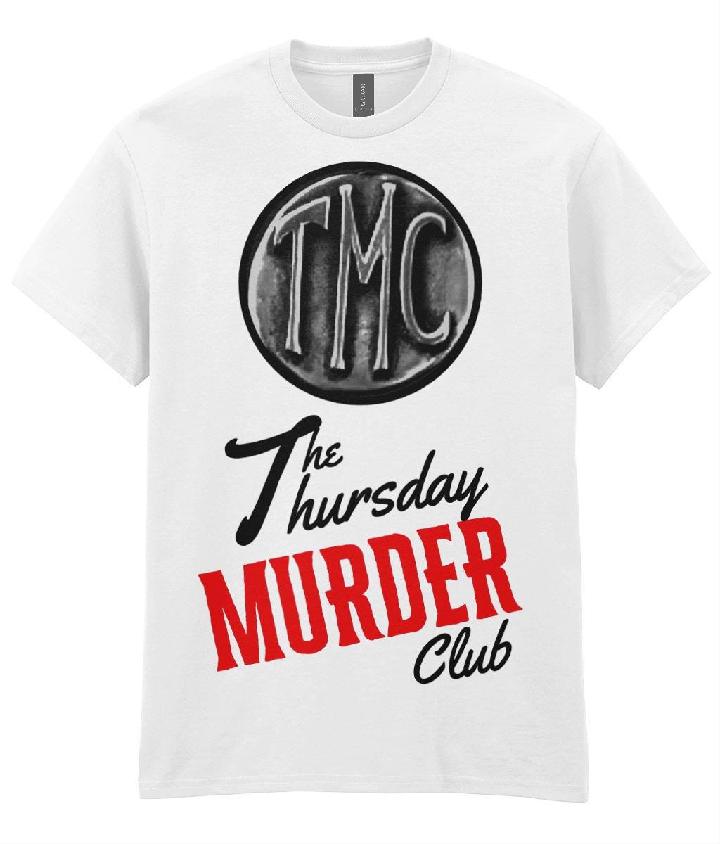 The Thursday Murder Club Unisex T-shirt - Etsy