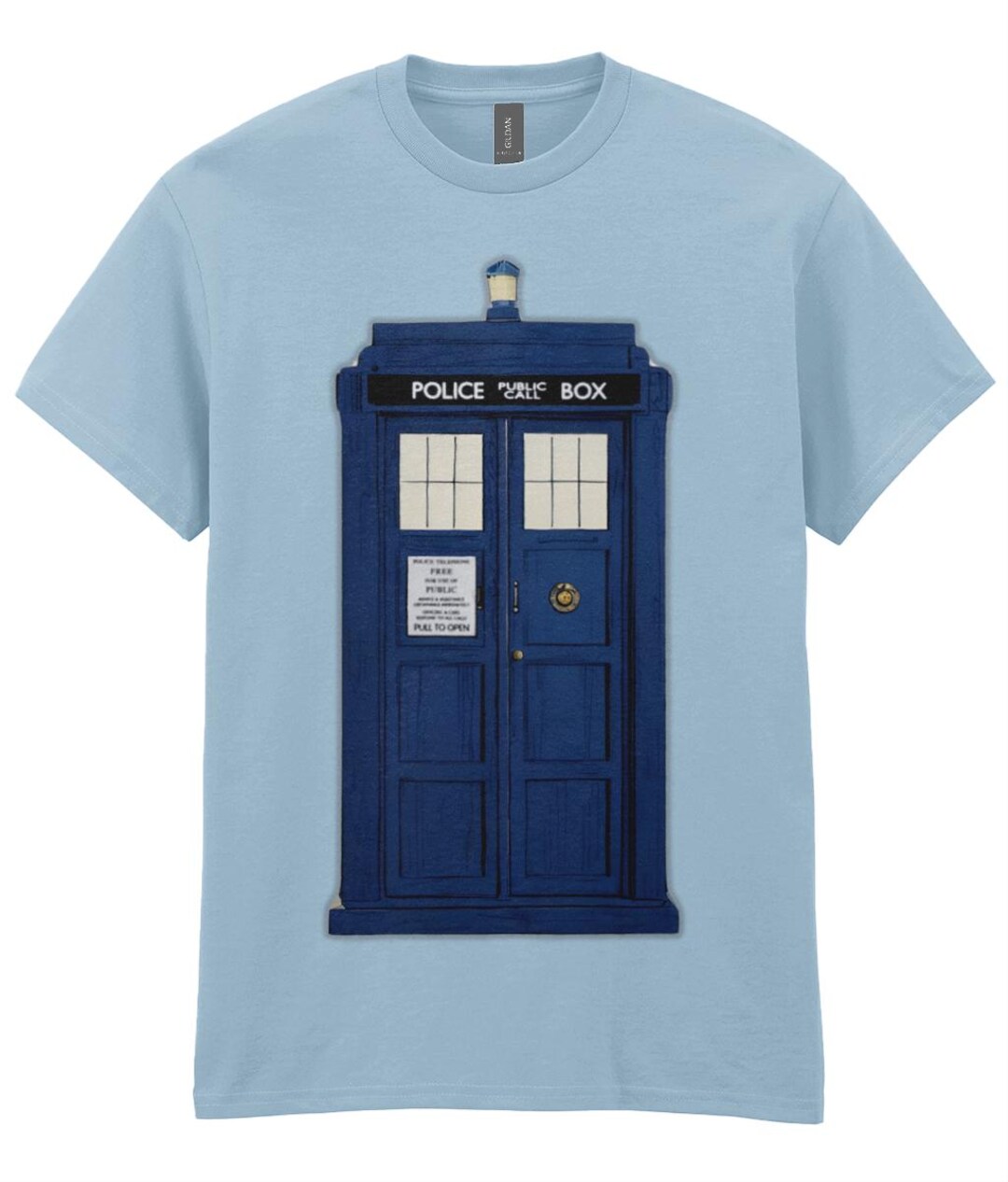 Doctor Who Tardis Police Box Unisex T-shirt - Etsy