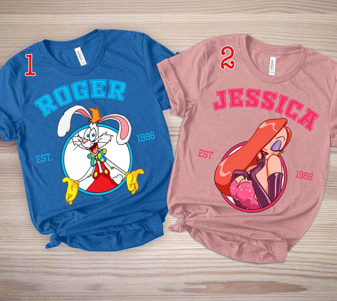 Retro Roger Rabbit Shirt, Disneyland Family Vacation Tee - Etsy