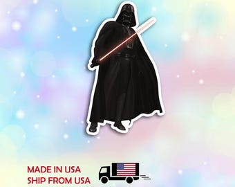 Waterproof Star Wars Vader Vinyl Sticker