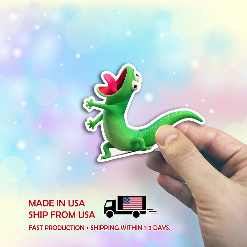 Hoppers Lizard Sticker - Etsy