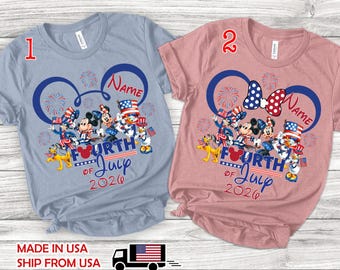 Disney 4th Of July Shirt, Custom Disney 4th Of July Shirts 2026, Disney 4th of July Family Vacation, Disney Independence Day Family Shirts