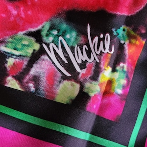 Big Bob Mackie Silk Scarf floral