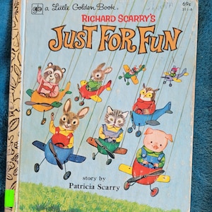 Just for Fun Richard & Patricia Scarry Golden BOOK 20231110