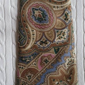 Vintage Liberty Tie blue pink wide