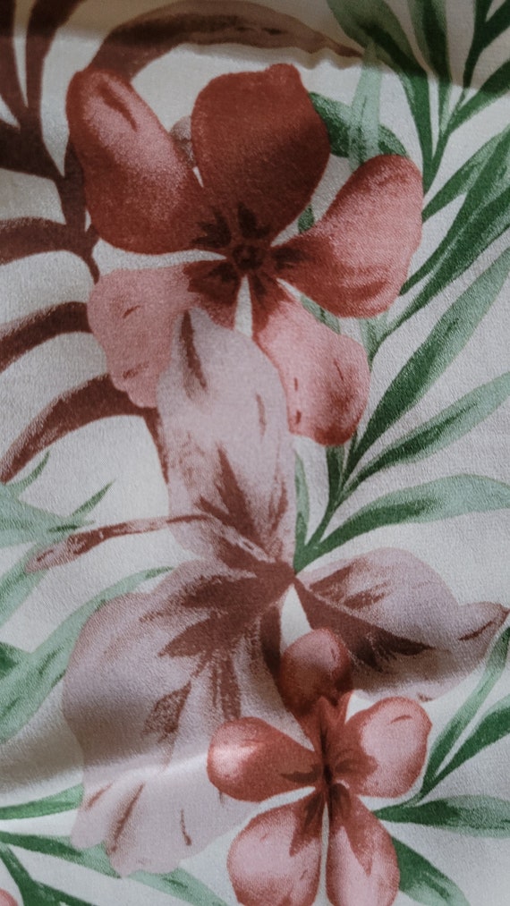 Orchids Charter Club Scarf silk beige long 2023100