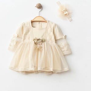 White Cotton Lace Dress 3t - Etsy