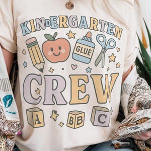 TK Teacher Shirt TK Team Tee Transitional Kindergarten Crew Shirt Cute TK Vibes Graphic Tee Back to School Teacher Gift for Her Staff