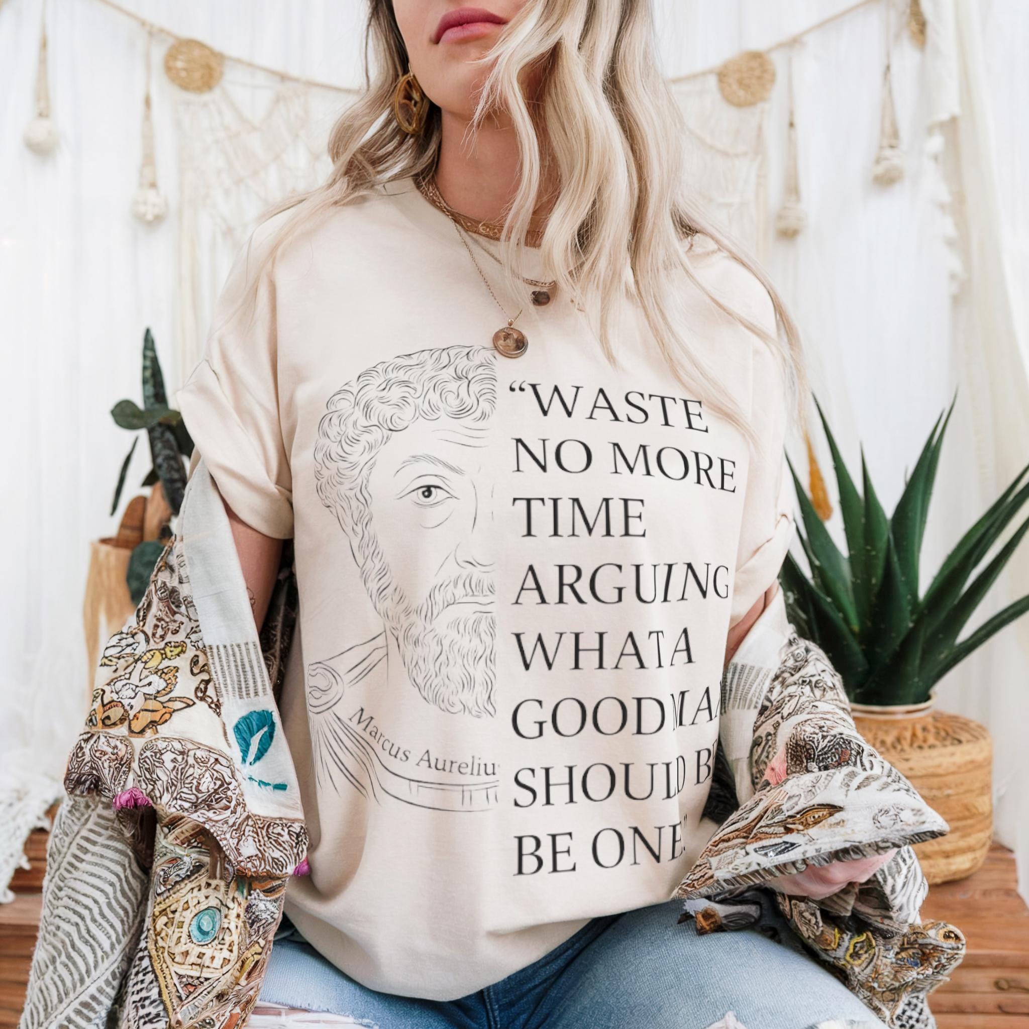 Quote Hoodie Marc Aurel Marcus Aurelius Unixes Hoodie, Geschenk Für  Stoiker, Stoizismus, image size:2048x2048