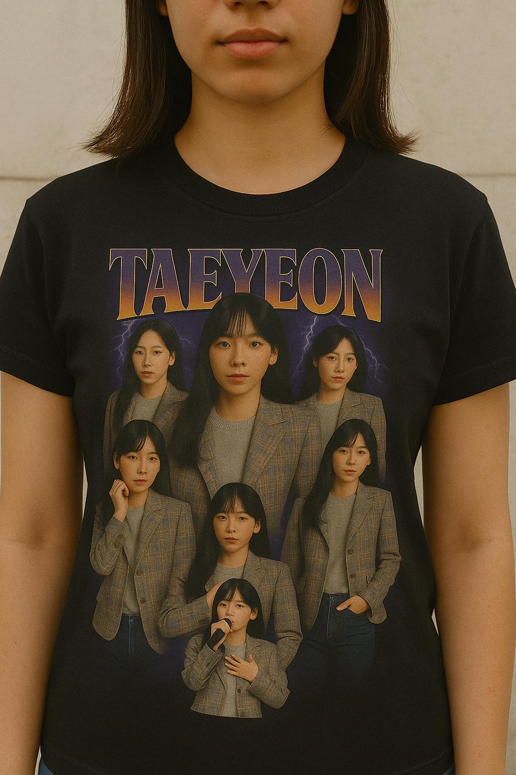 【LMR】TaeYeon着用★LOGO DRAWING LETTERING T-SHIRT(男女兼用) Taeyeon Shirt - Etsy