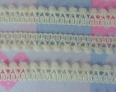 Light Cream Mini Pompom Small Trim Fringe Gimp Apparel Costume Craft Embroidered Sewing 36 Yards