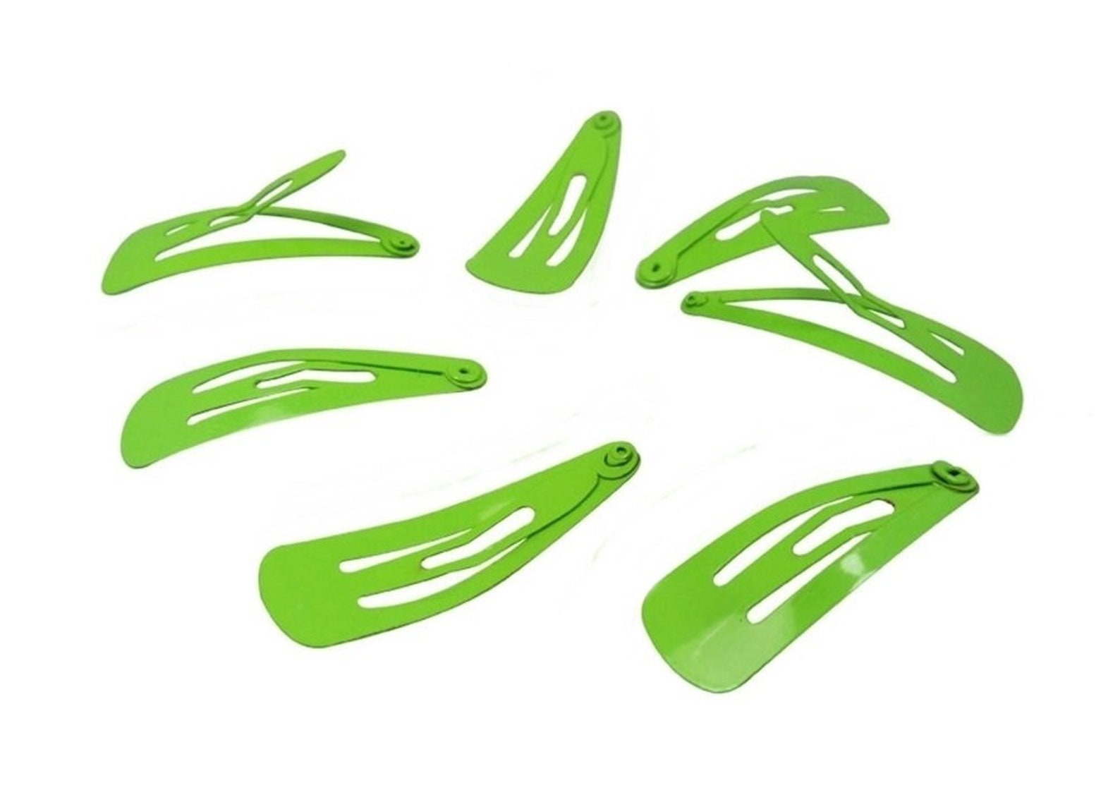 MINI Colored Tiny Hair Clips Metal Sturdy Good Quality Snap Etsy