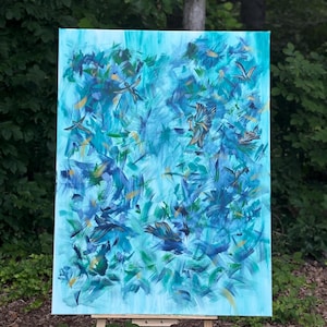 Original Painting - Symphony of Chaos-  36”x48” Hand Painted Canvas
