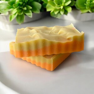 VANILLA ORANGE BLOSSOM Handmade Soap | Made with Natural Oils and Butters