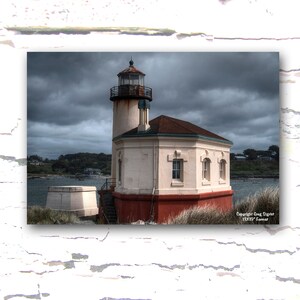 Coquille River Lighthouse in Oregon Available in 5x7&quot;, 8x10&quot;, 11x14&quot; and 13X19”