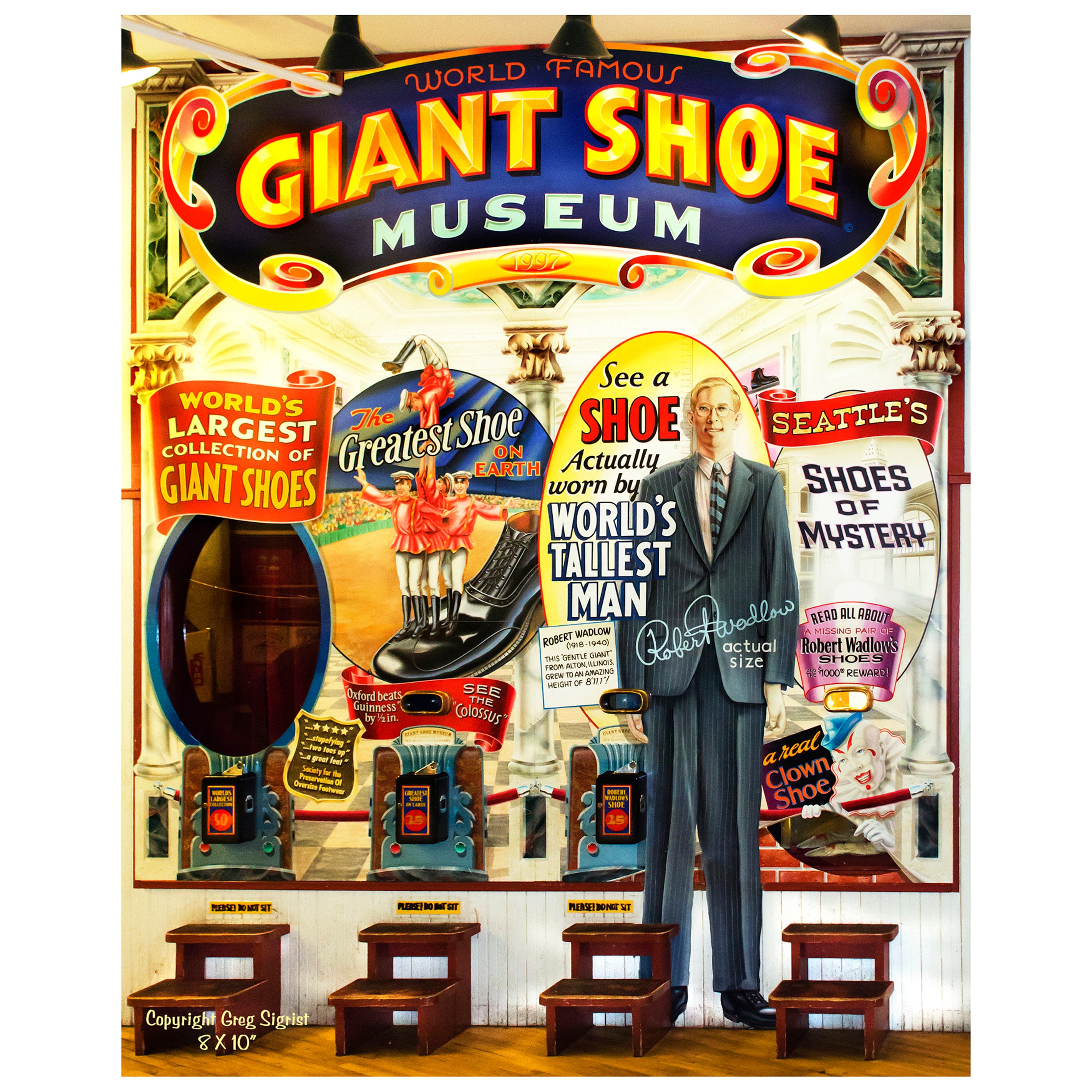 Giant Shoe Museum, Pike Place Market, Seattle, WA Fine Art Photograph