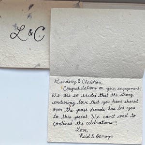 Handwritten Cursive Letters, Thank You Notes, Celebration Cards, Congratulations Card, Recognizing Team Member’s Contributions, Host gift