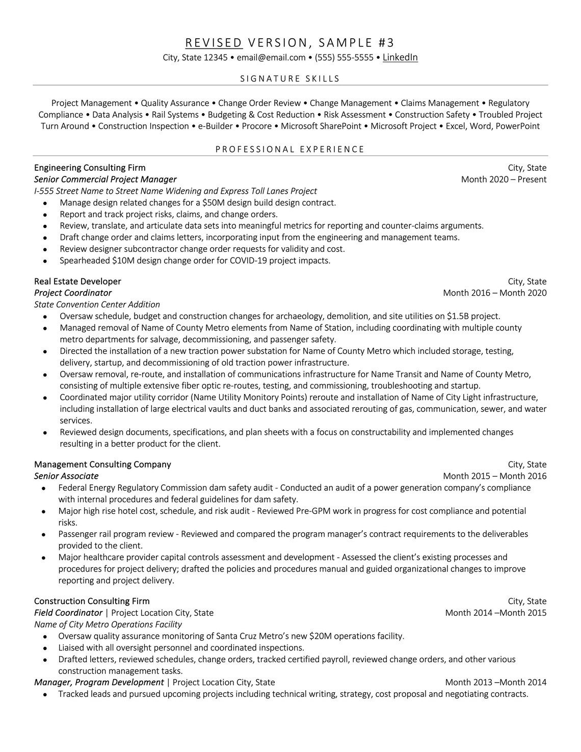 Resume Template Etsy