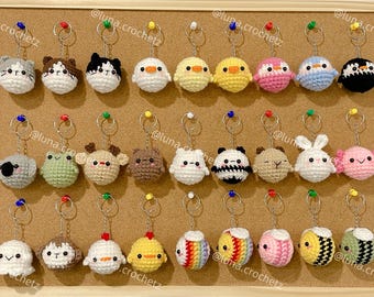 Animal Crochet Keychains