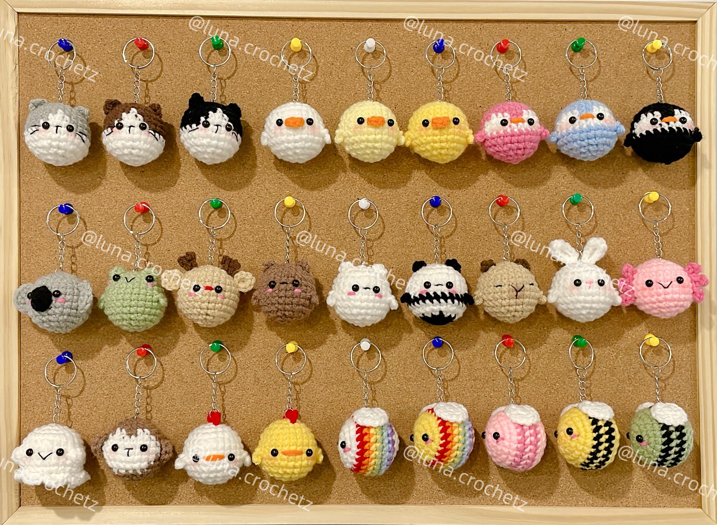 Knitted Key Chain - Etsy Canada