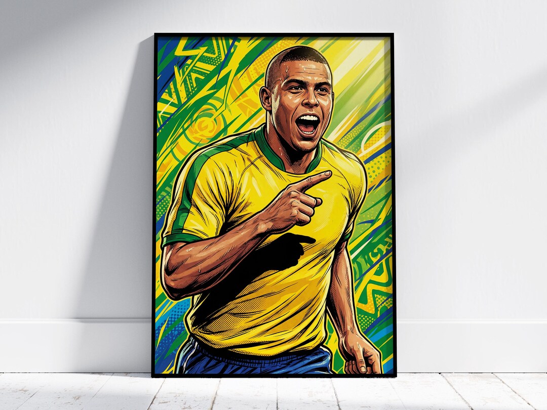 Reinaldo Poster Ronaldo El Fenomeno R9 Poster - Etsy