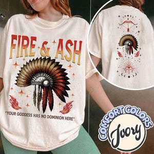 Fire & Ash Movie Varang Comfort Colors Shirt, Vintage Neytiri Jake Sully T Shirt, Pandora National Park, Your Goddess Has No Dominion Tee
