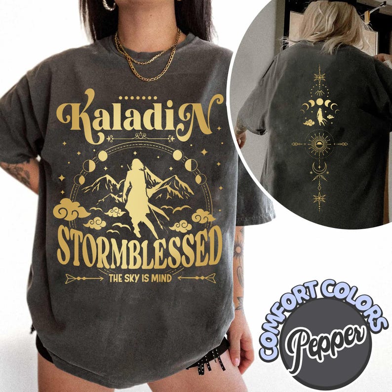 Stormlight Archive Windrunner Comfort Colors Shirt, Kaladin ...