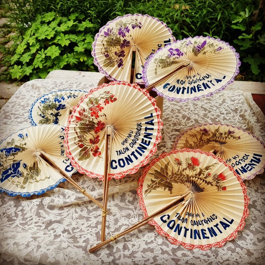 Antique French Fan - Etsy