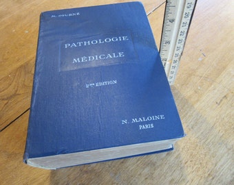 Medical Pathology Textbook from 1926 France Found at Paris Market