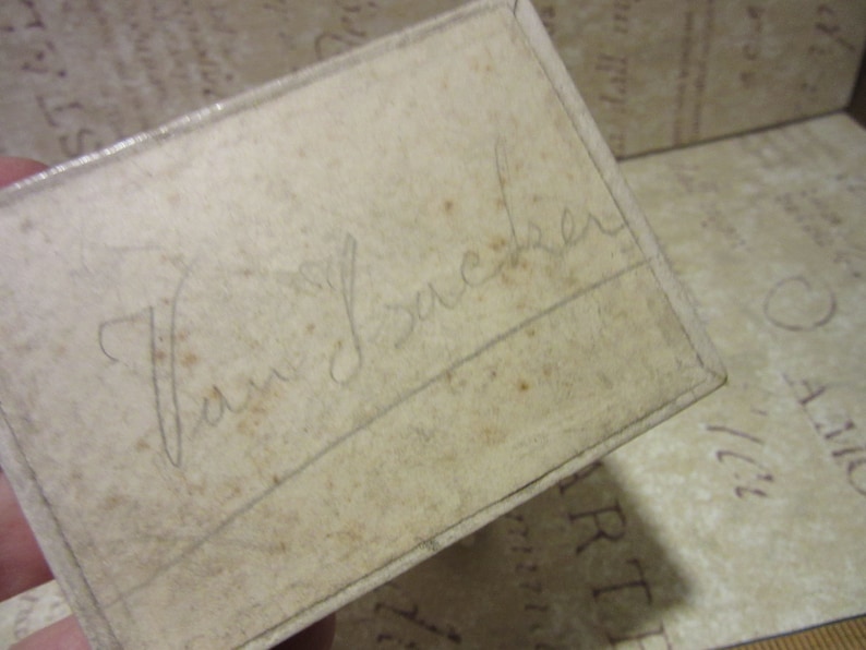Old Vintage French Trinket Gift BoxesMiniature Rectangular Paper BoxesTrinket BoxesFrench Market FindCovered in Gorgeous French Paper