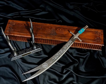 Handmade Zulfiqar Sword Imam Ali Sword, Home Decor.