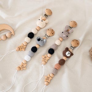 EVBEA Holzperlen Halskette Afrika - Individuell Anpassbare Holzkette