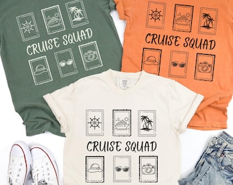 Cruise Squad Shirt, Matching Vacation Shirt, Family Cruise Name Tee, Group Cruise Shirt