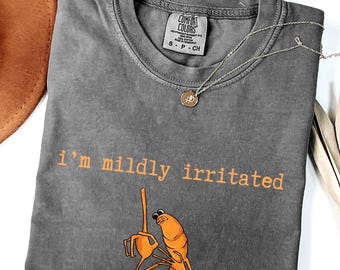 I'm Mildly Irritated Marcus The Worm Shirt, Marcus The Worm Meme Shirt, Brain Rot shirt, Robert Help Marcus The Worm Ugly shirt