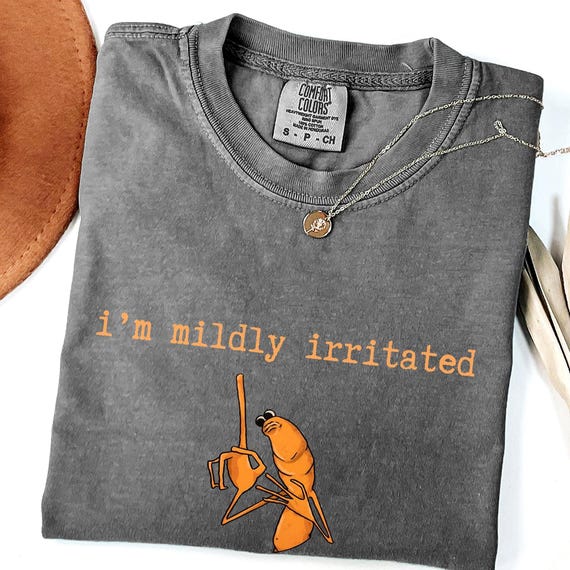 I'm Mildly Irritated Marcus The Worm Shirt, Marcus The Worm Meme Shirt, Brain Rot shirt, Robert Help Marcus The Worm Ugly shirt