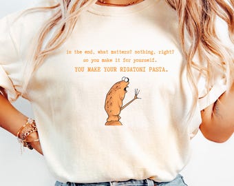 Rigatoni Pasta Marcus The Worm Shirt, Marcus The Worm Meme Shirt, Brain Rot shirt, Robert Help Marcus The Worm Ugly shirt