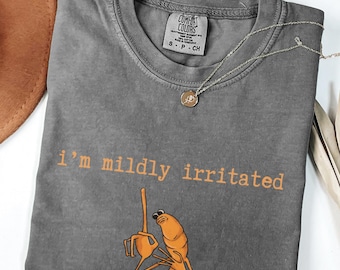 I'm Mildly Irritated Marcus The Worm Shirt, Marcus The Worm Meme Shirt, Brain Rot shirt, Robert Help Marcus The Worm Ugly shirt
