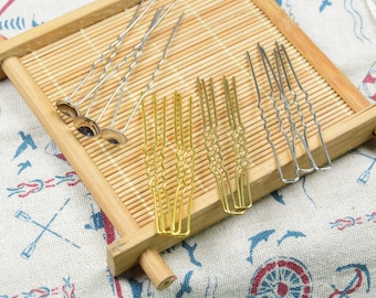 50 pcs metal hair pins, U shape hair pin hair clips 64mm
