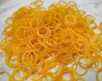 2cm diameter mini rubber bands, Rubber elastic bands hair ties, Elastic bands for DIY tied