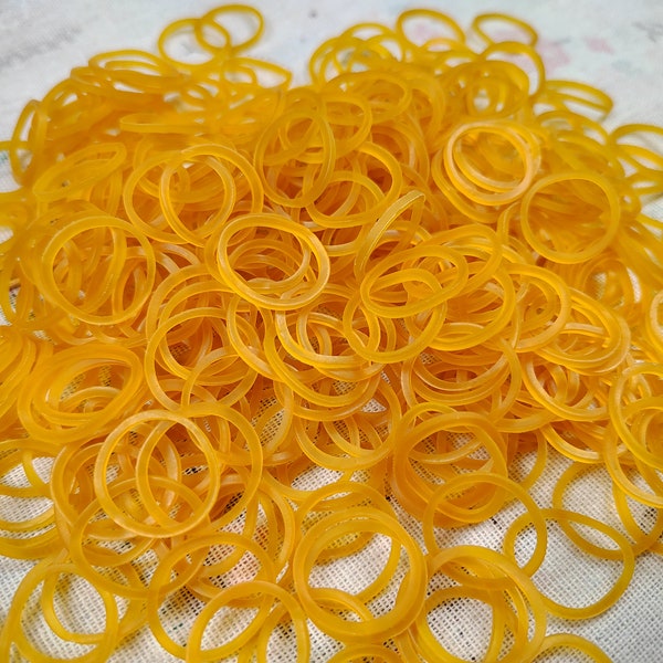 2cm diameter mini rubber bands, Rubber elastic bands hair ties, Elastic bands for DIY tied