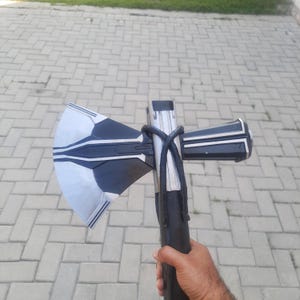 Handmade Viking Thor Storm Breaker Axe,Thor Cosplay,Avenger Infinity war 1/1 Scale, Thor Movie War Replica.Made to Order.Best gift for men.