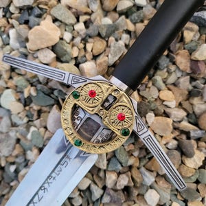 Handmade Geralt of Rivia Arondight&#39;s Witcher Sword,Witcher 3, Wild hunt Geralt of Rivia Arondight&#39;s sword, upgraded sword, Gift for men.