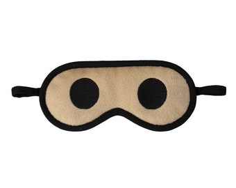 Ninja sleep mask anime style gift, Ninjutsu eye mask gift for martial arts lovers