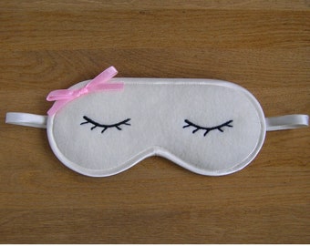 Sheep Sleep Mask, Sleeping lamb eye mask, Cute kawaii animal gift