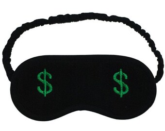 Dollar Sleep Mask, Money eye mask, Boss sleeping eyemask, Millionaire eye mask for him, American bucks gadget