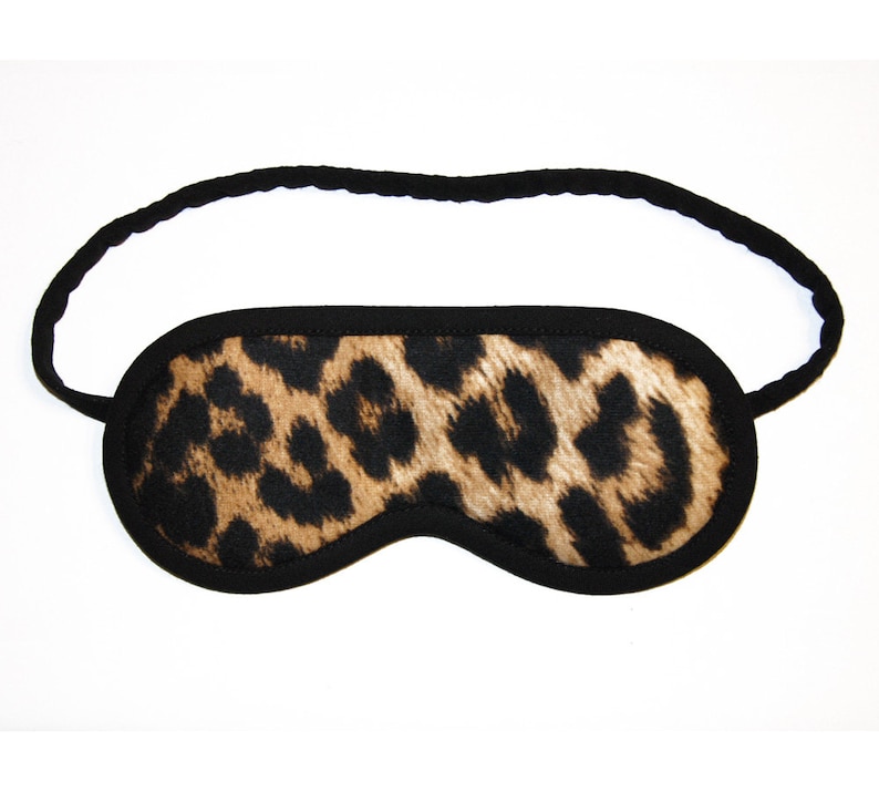 Leopard Sleep Mask, Cheetah Sleeping Eye Mask, Cat Lover Gift Etsy