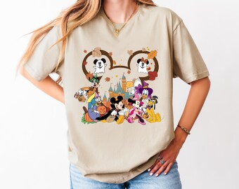 Disney Halloween Shirt, trick or treat mickey shirt, Mickey Boo Halloween Shirt, Disney Spooky Shirt, Disney Pumpkin Shirt, disney trick tee